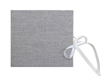 CD/USB Case 15x15 cm. Weiss, Grau